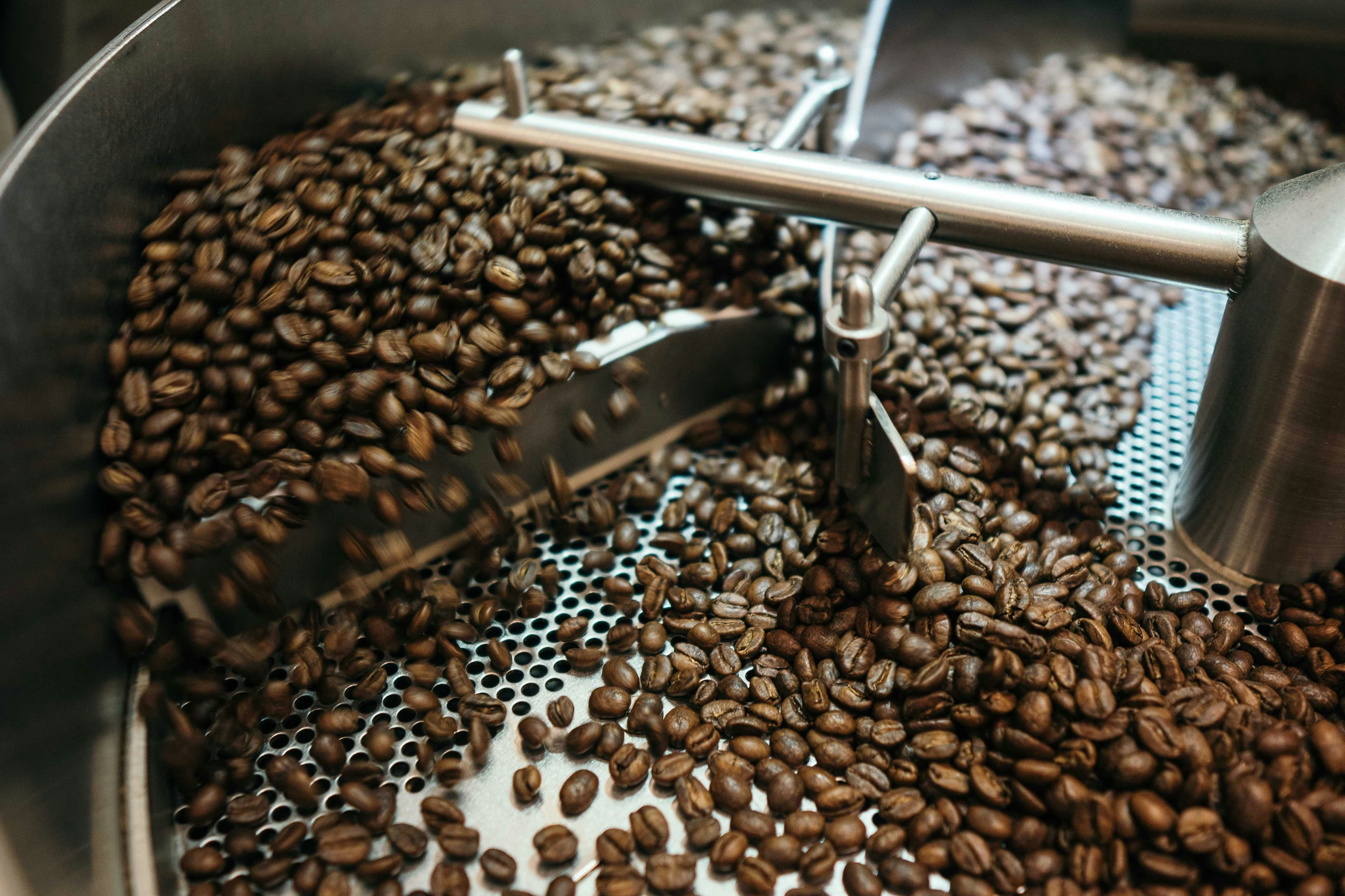 Roasting the perfect coffee blend